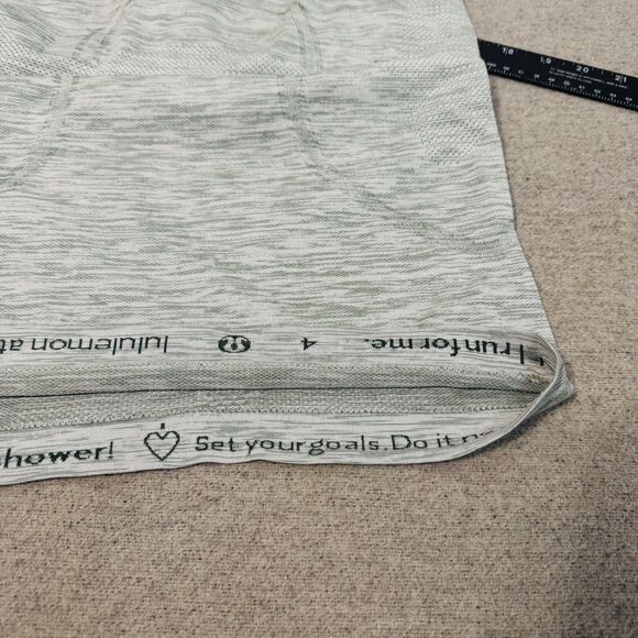 Lululemon Swiftly Tech Racer Back Tank Top Sage Active Outdoor Gym Yoga Women 4 - Picture 3 of 5